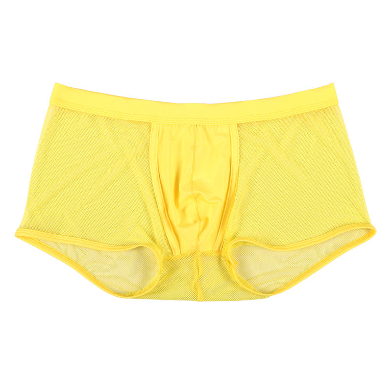 Mesh Boxer Pure Hollow Underwear