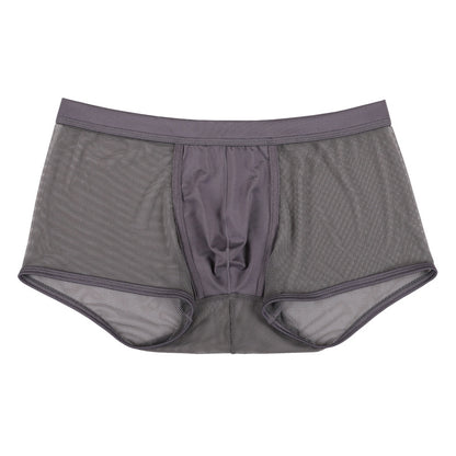 Mesh Boxer Pure Hollow Underwear