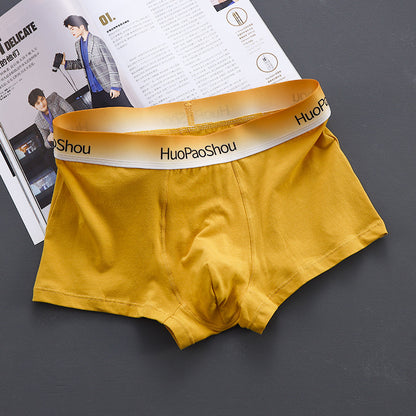 Solid Color Men's Boxer Men Panties