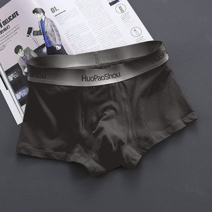 Solid Color Men's Boxer Men Panties